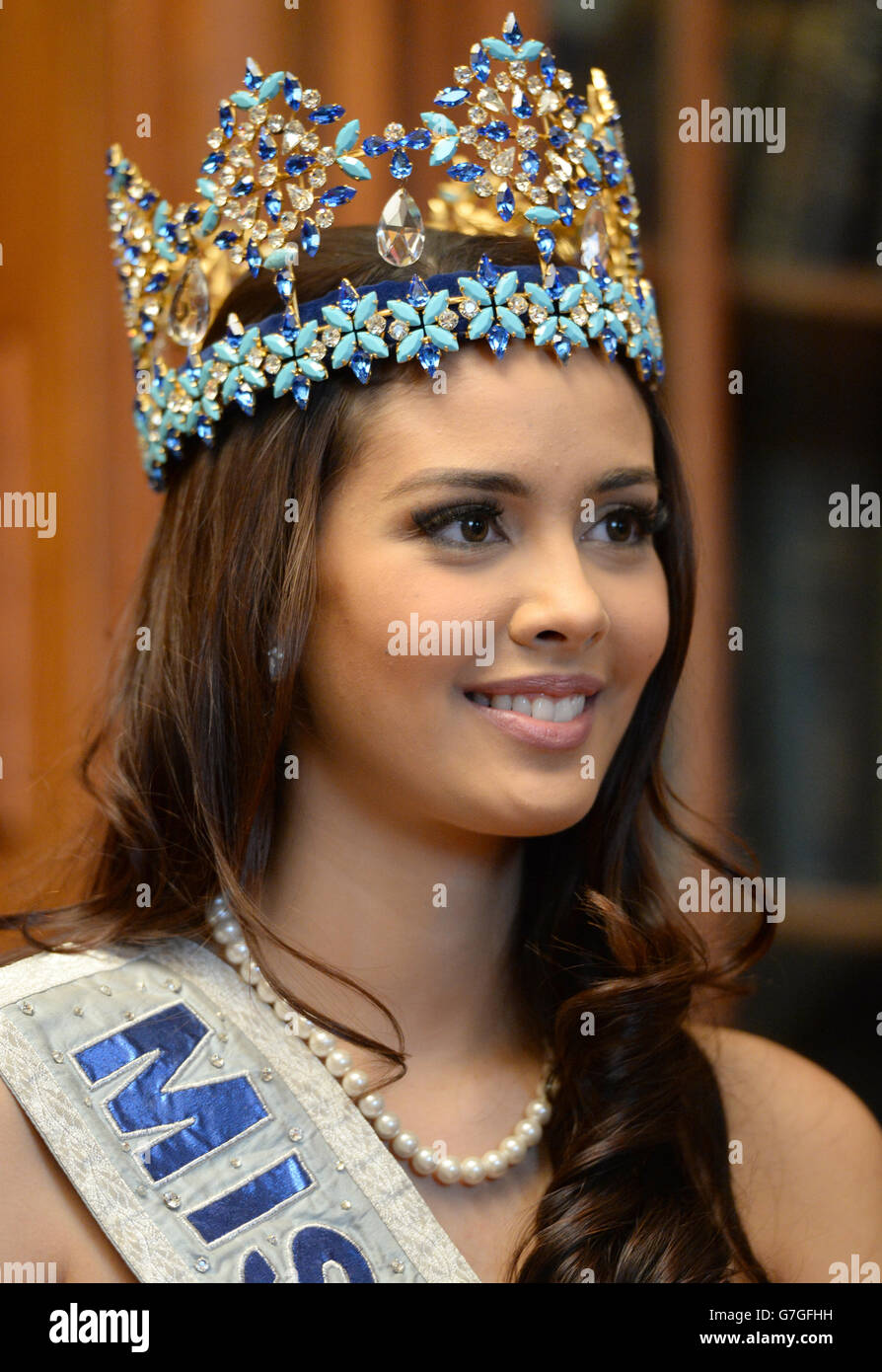 Miss World 2014 photocall - London Stock Photo