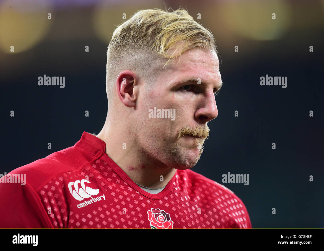 Rugby Union - QBE International 2014 - England v Samoa - Twickenham. James Haskell, England Stock Photo