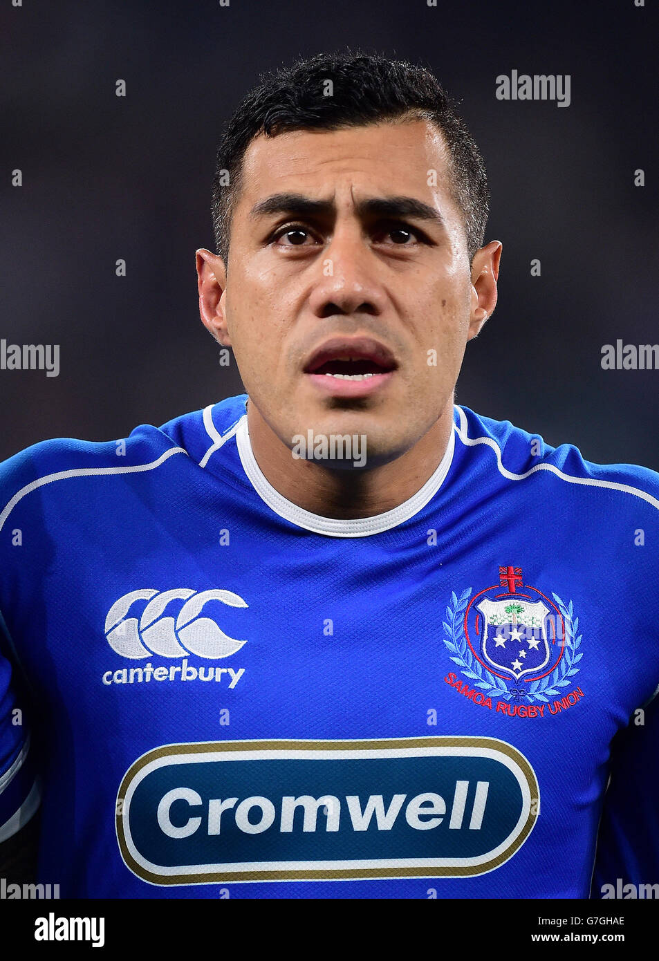 Rugby Union - QBE International 2014 - England v Samoa - Twickenham. Tusi Pisi, Samoa Stock Photo