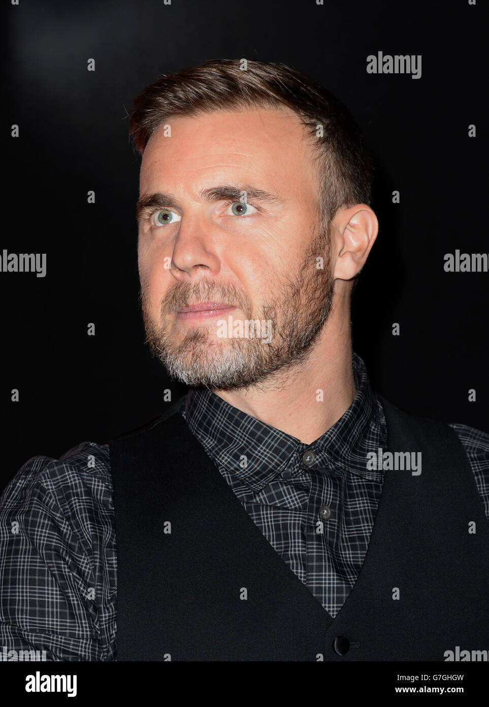 Take That Album Signing London. Gary Barlow from Take That signs