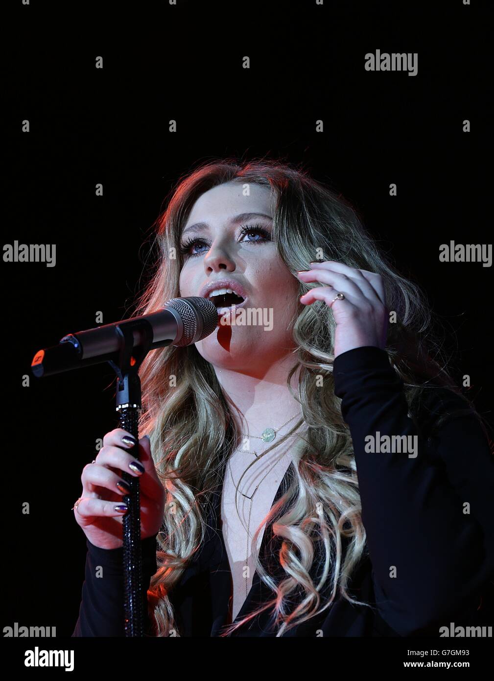 EXCLUSIVE Ella Henderson live on stage during the Capital FM Jingle ...