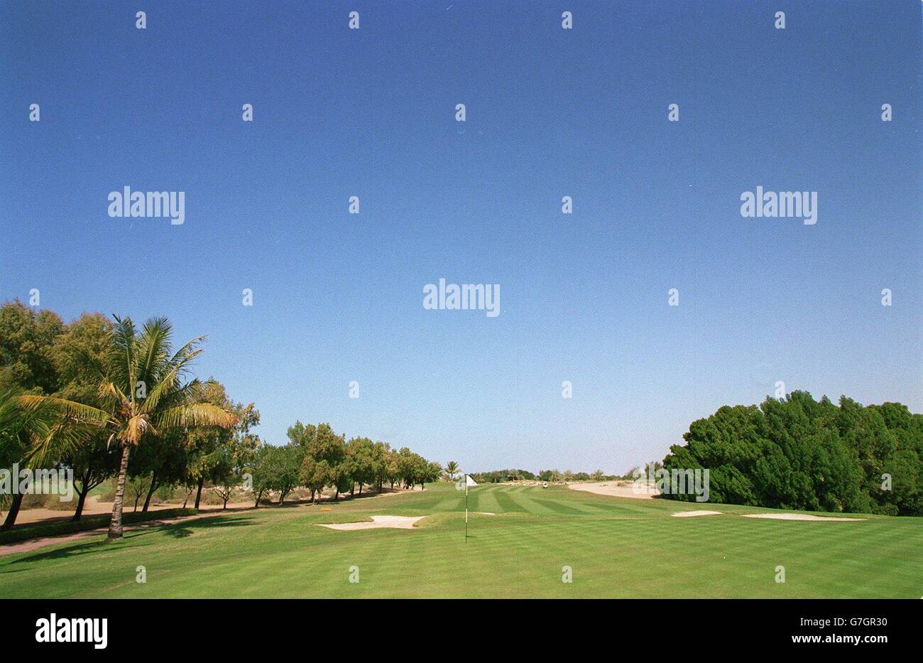 Golf. Emirates golf club Stock Photo Alamy