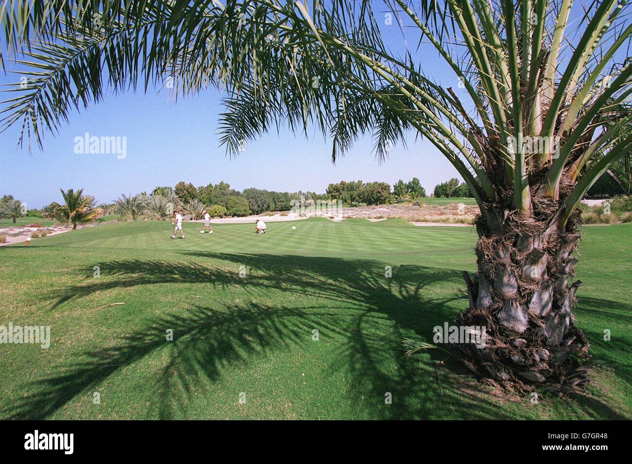 Golf. Emirates golf club Stock Photo Alamy