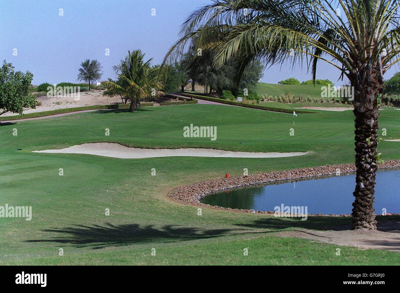 Golf. Emirates golf club Stock Photo Alamy