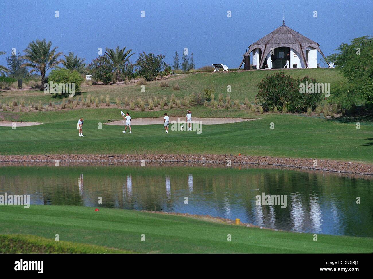 Golf. Emirates golf club Stock Photo Alamy