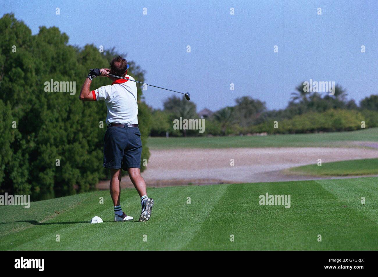 Golf. Emirates golf club.. Emirates golf club, home of the PGA Dubai