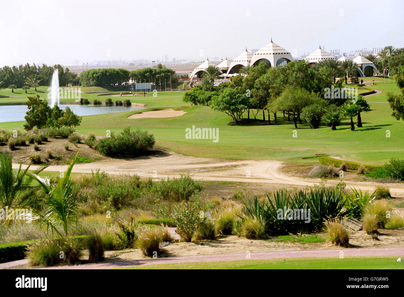 Golf. Emirates golf club Stock Photo Alamy