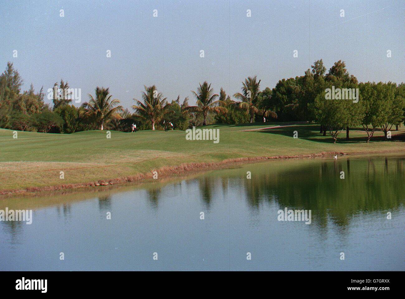 Golf. Emirates golf club Stock Photo Alamy