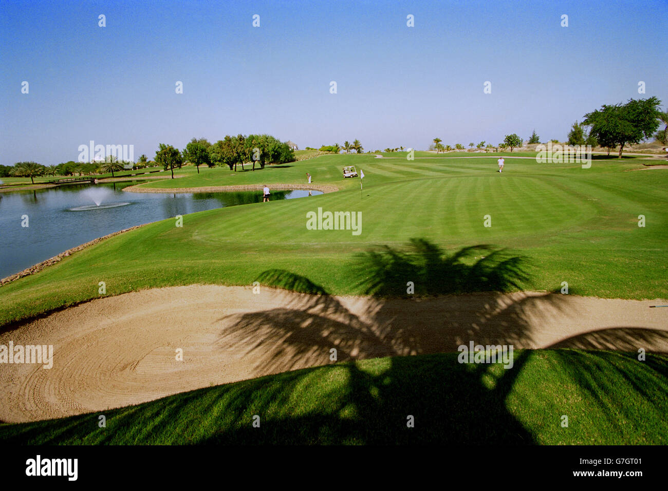 Golf. Emirates golf club Stock Photo Alamy
