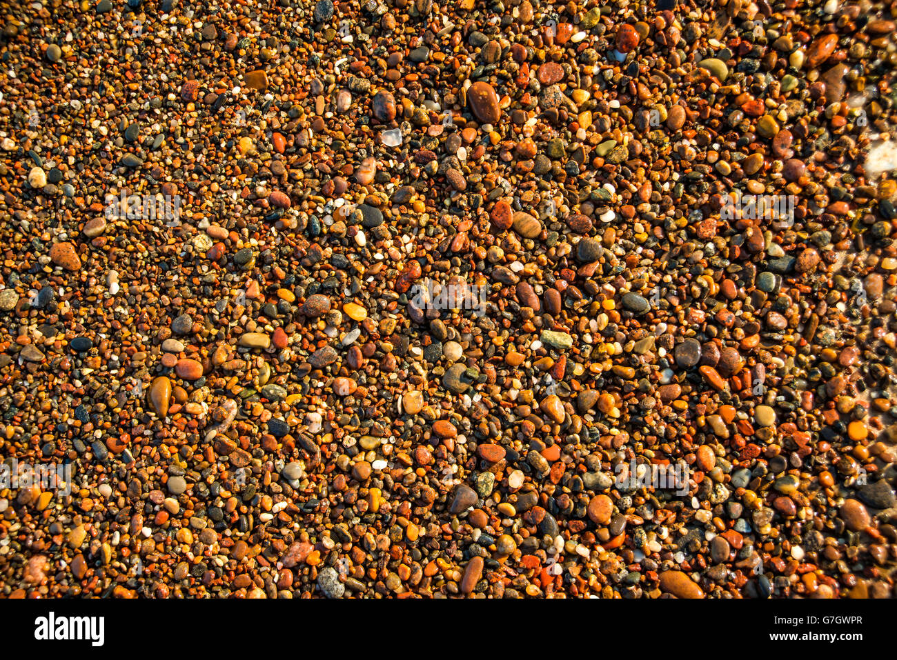 Collection of beach pebbles hi-res stock photography and images - Alamy