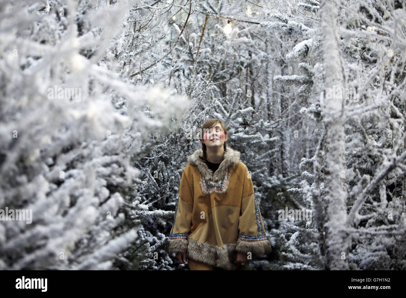 At lapland uk in whitmoor forest hires stock photography and images