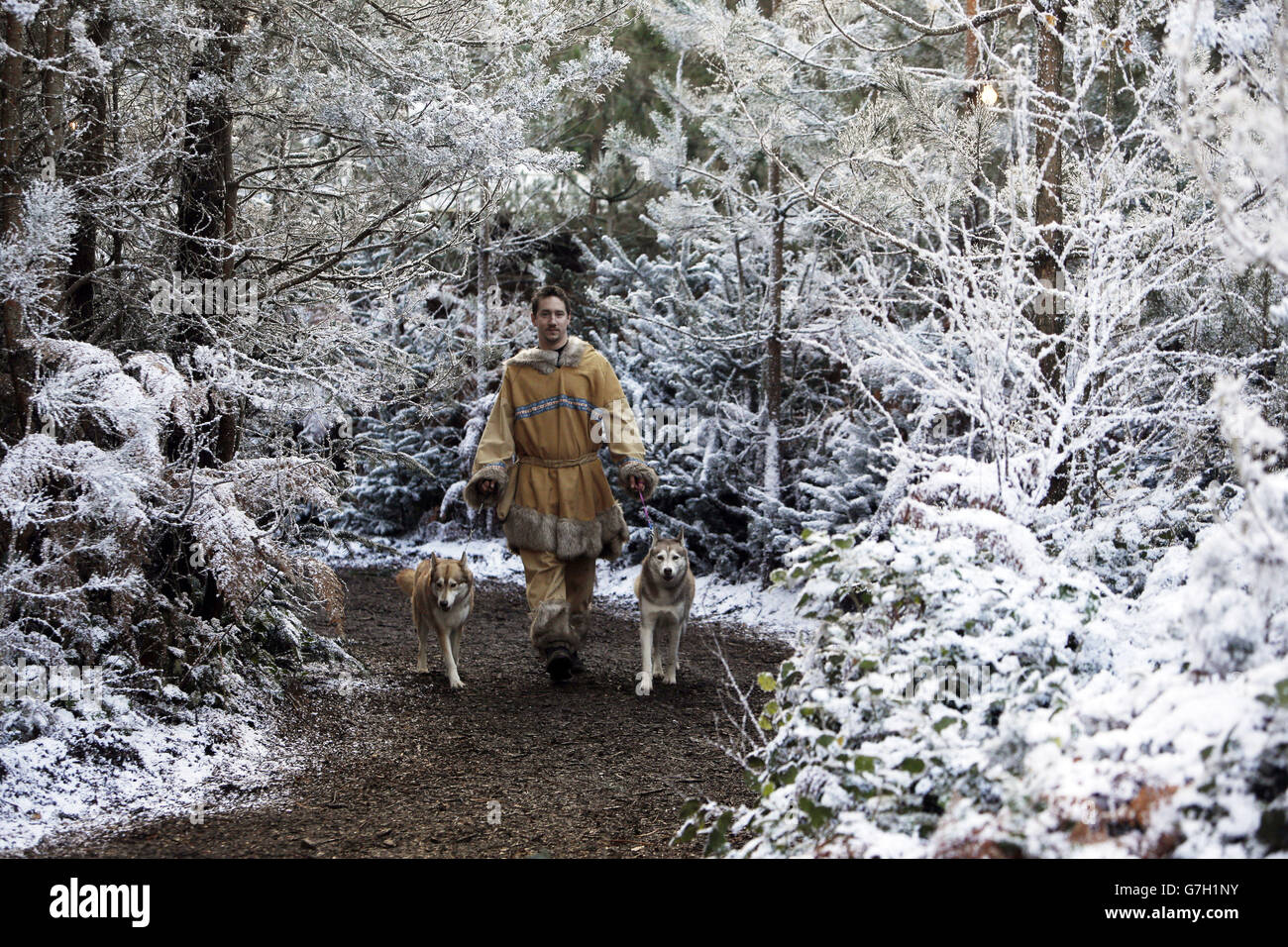 Lapland UK Berkshire Stock Photo Alamy