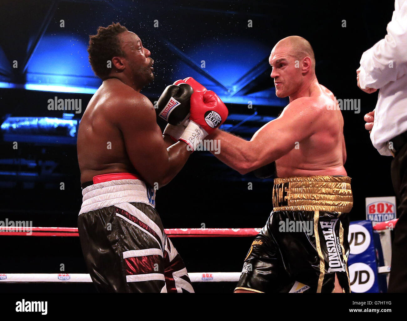 Chisora fury hi-res stock photography and images