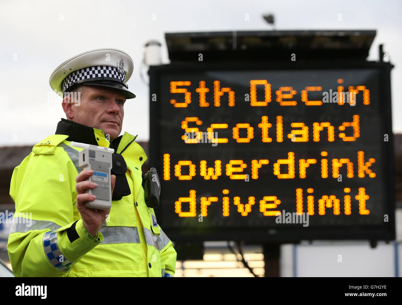 Breathalyser scotland hires stock photography and images Alamy