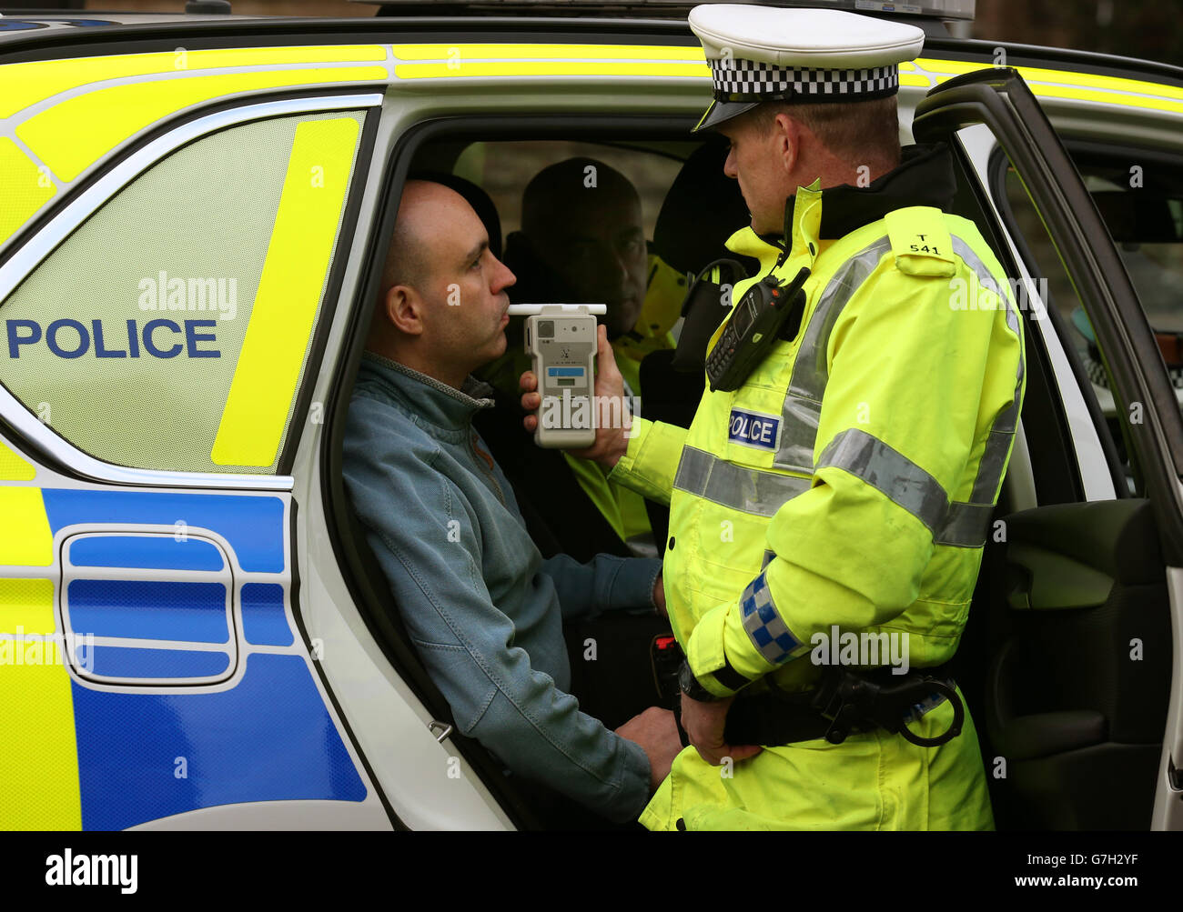 Breathalyser scotland hires stock photography and images Alamy