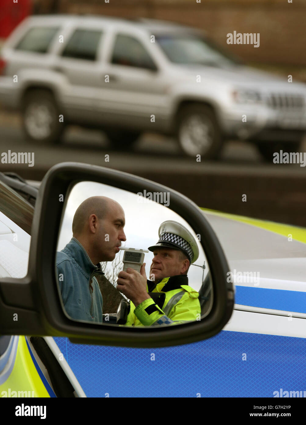 PICTURE POSED BY MODEL Road Traffic constable John Parry from Police