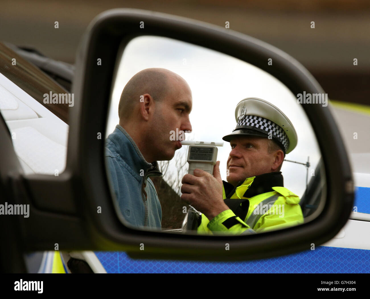 Breathalyser scotland hires stock photography and images Alamy