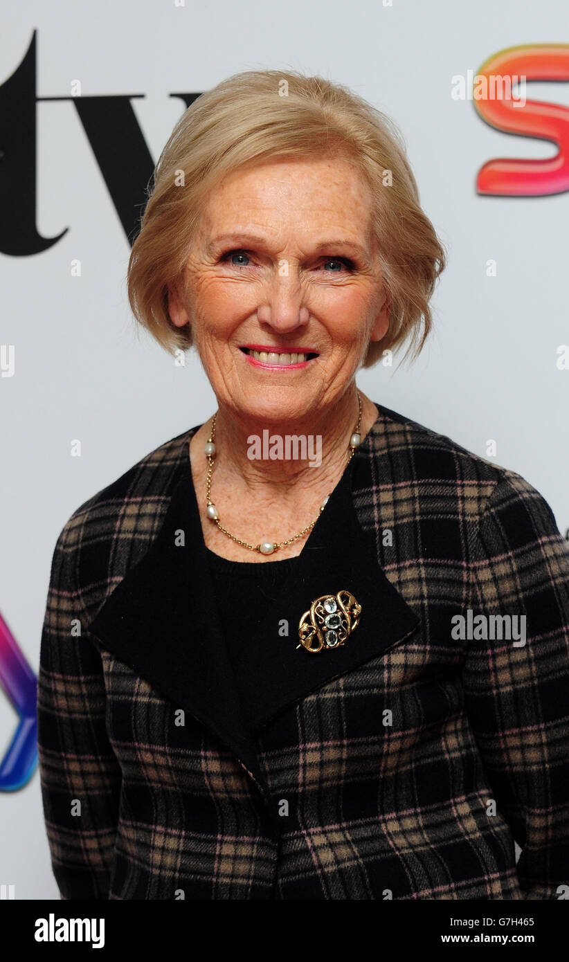 Women In Film and Television Awards - London. Mary Berry attending the Women in Film and Television awards at the Hilton hotel, in central London. Stock Photo