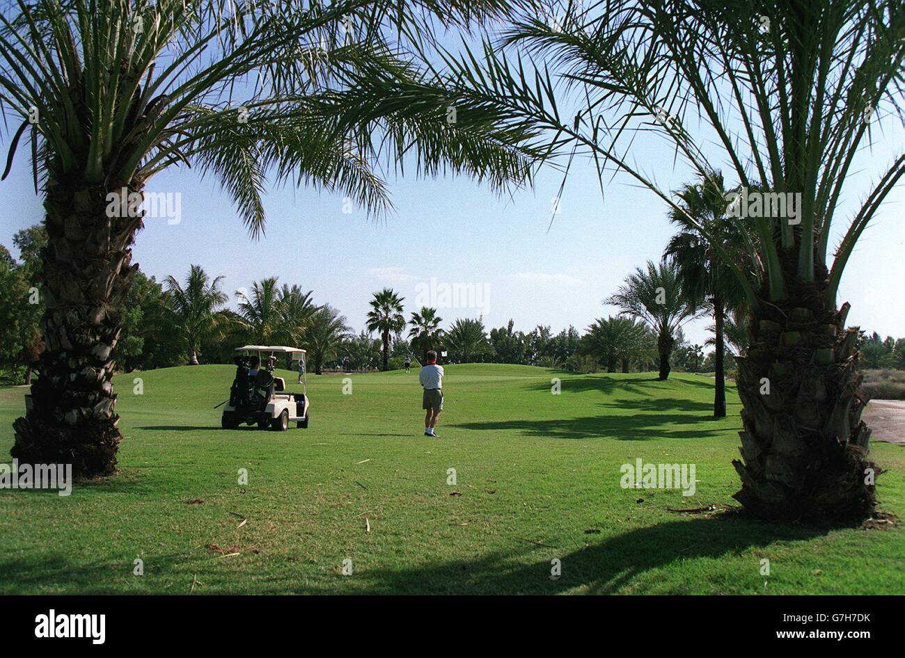 Golf. Emirates golf club Stock Photo Alamy