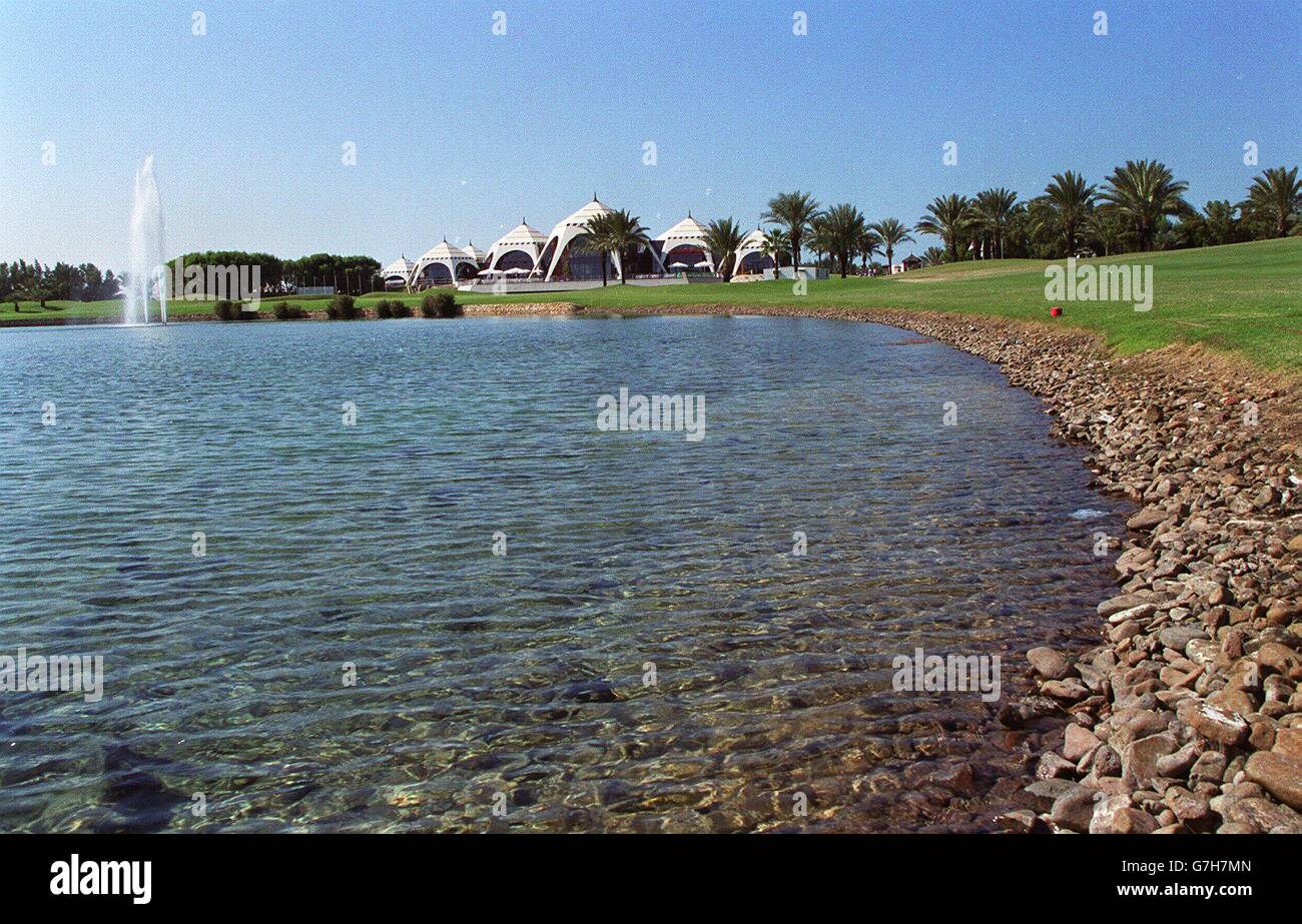 Golf. Emirates golf club Stock Photo Alamy