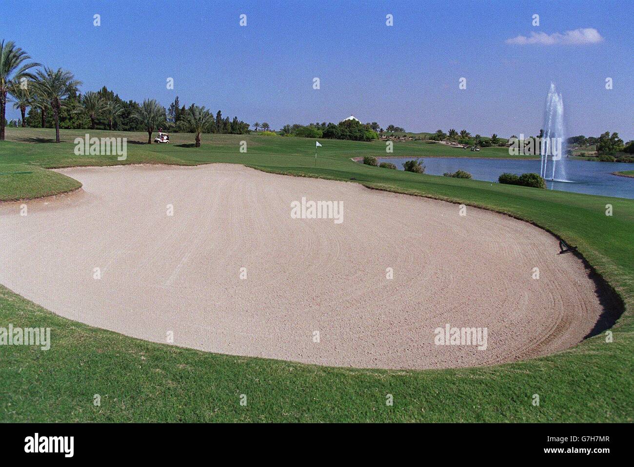 Golf. Emirates golf club Stock Photo Alamy