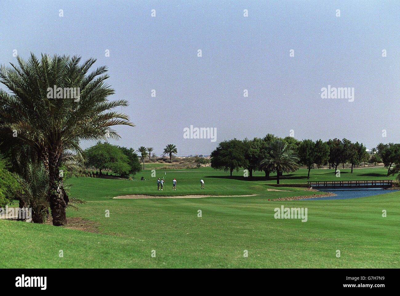 Golf. Emirates golf club Stock Photo Alamy