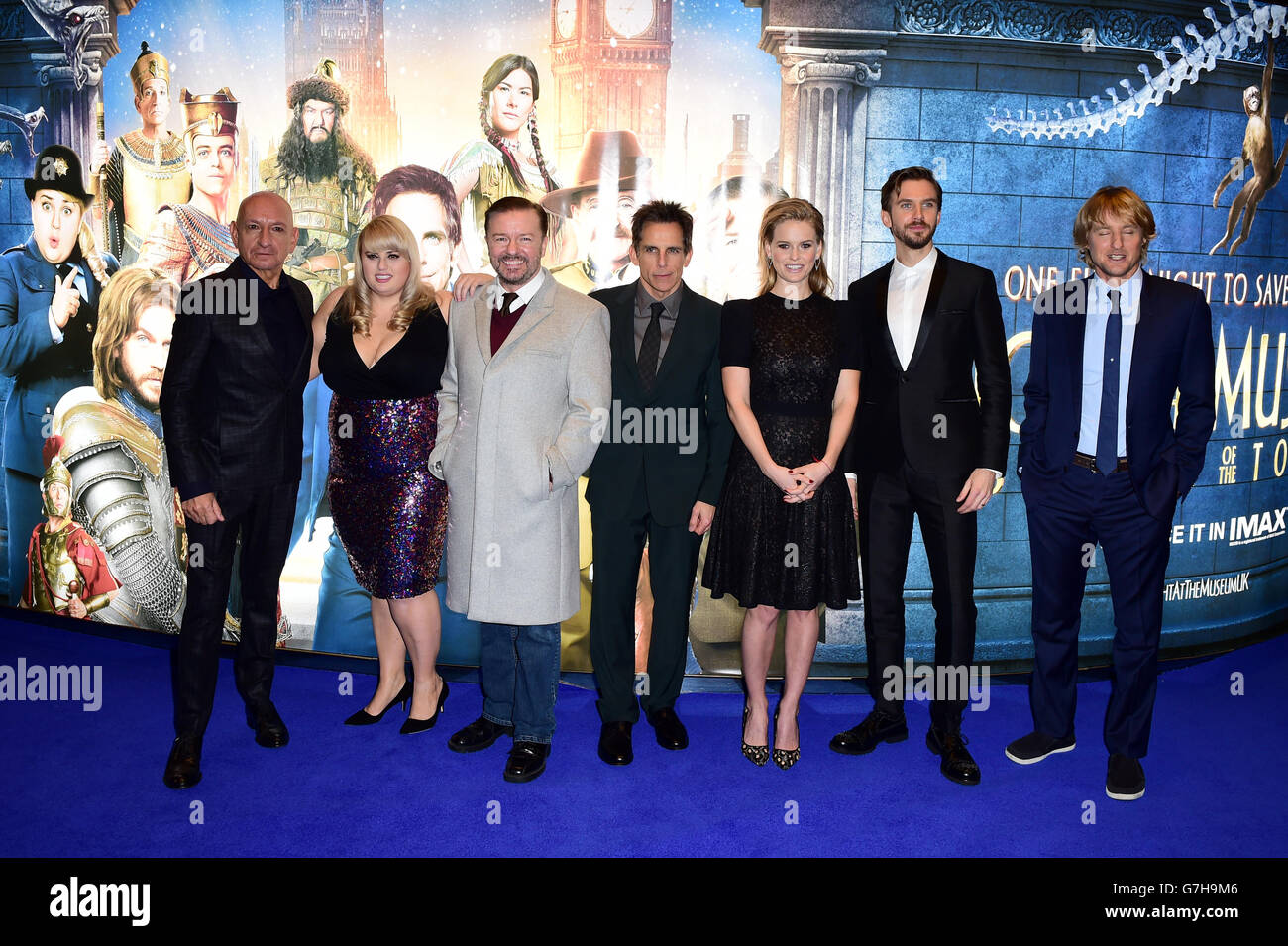 Night at the Museum: Secret Of The Tomb premiere - London Stock Photo