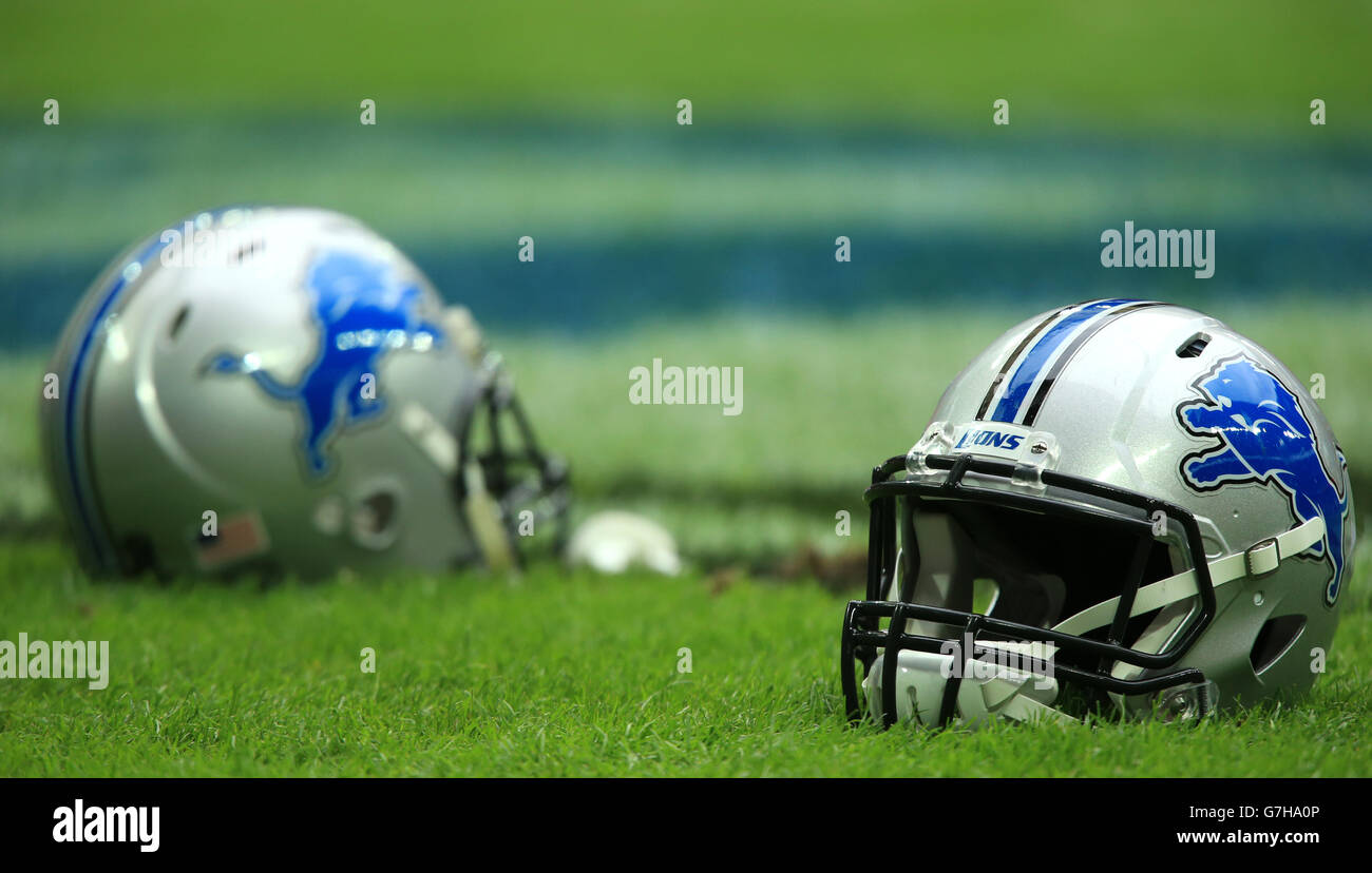 American Football - NFL International Series 2014 - Detroit Lions v Atlanta Falcons - Wembley Stadium Stock Photo