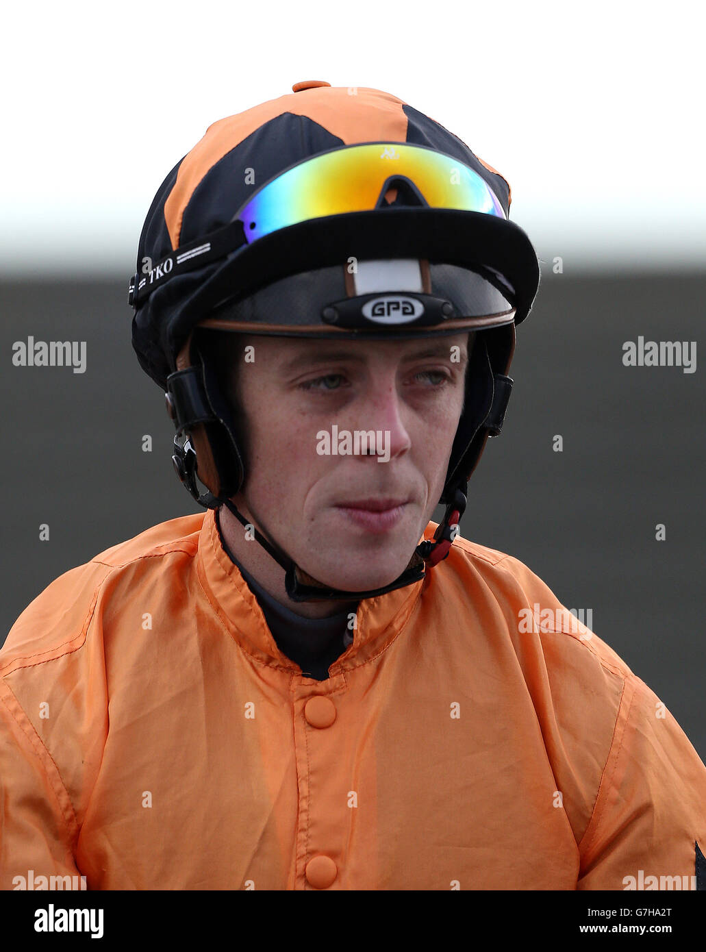 Horse Racing Southwell Racecourse Stock Photo Alamy