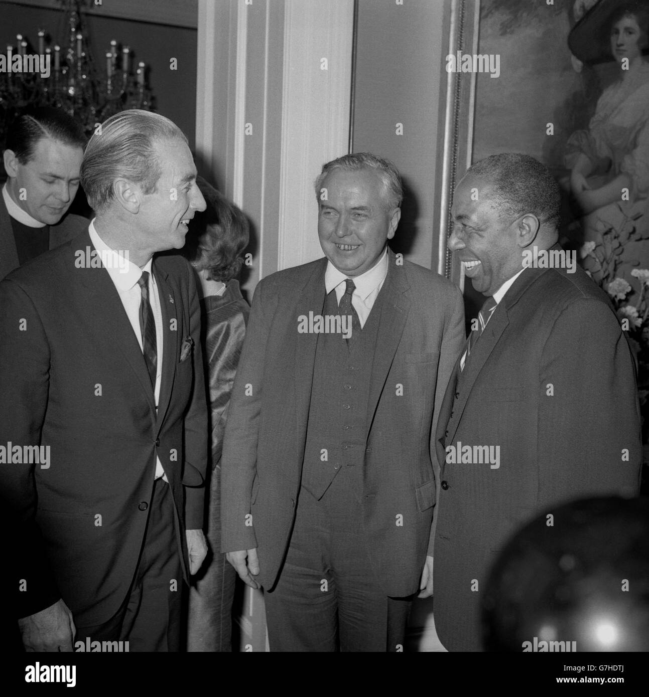 Sport - Prominent Sports Stars Party - Stanley Matthews - No10 Downing Street, London Stock Photo