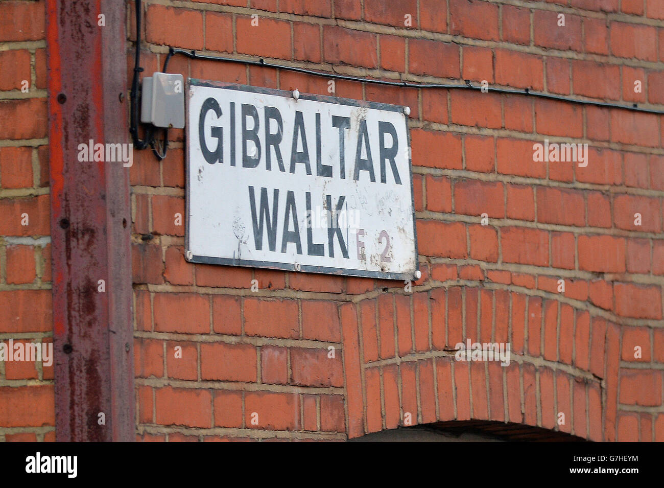 Tower Hamlets Stabbing Stock Photo Alamy