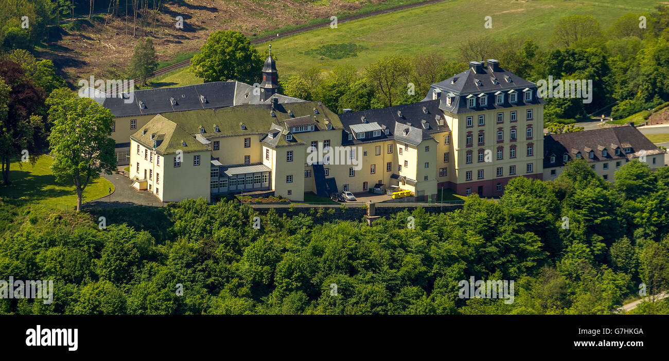 Aerial View Schloss Wittgenstein Wittgenstein Castle Aerial View Stock Photo Alamy