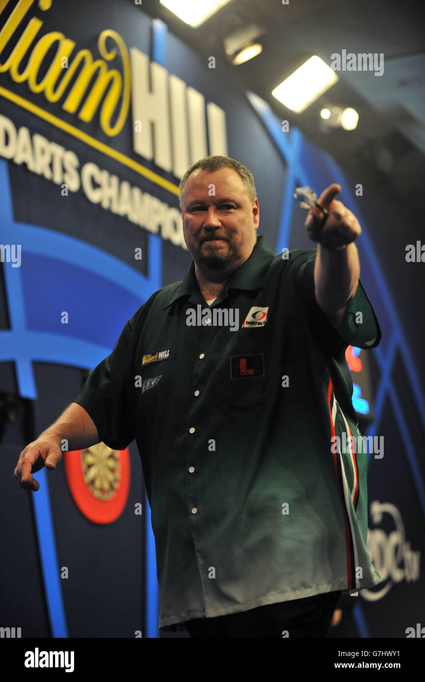 Darts 2014 William Hill World Darts Championship Day Three Alexandra Palace Stock Photo