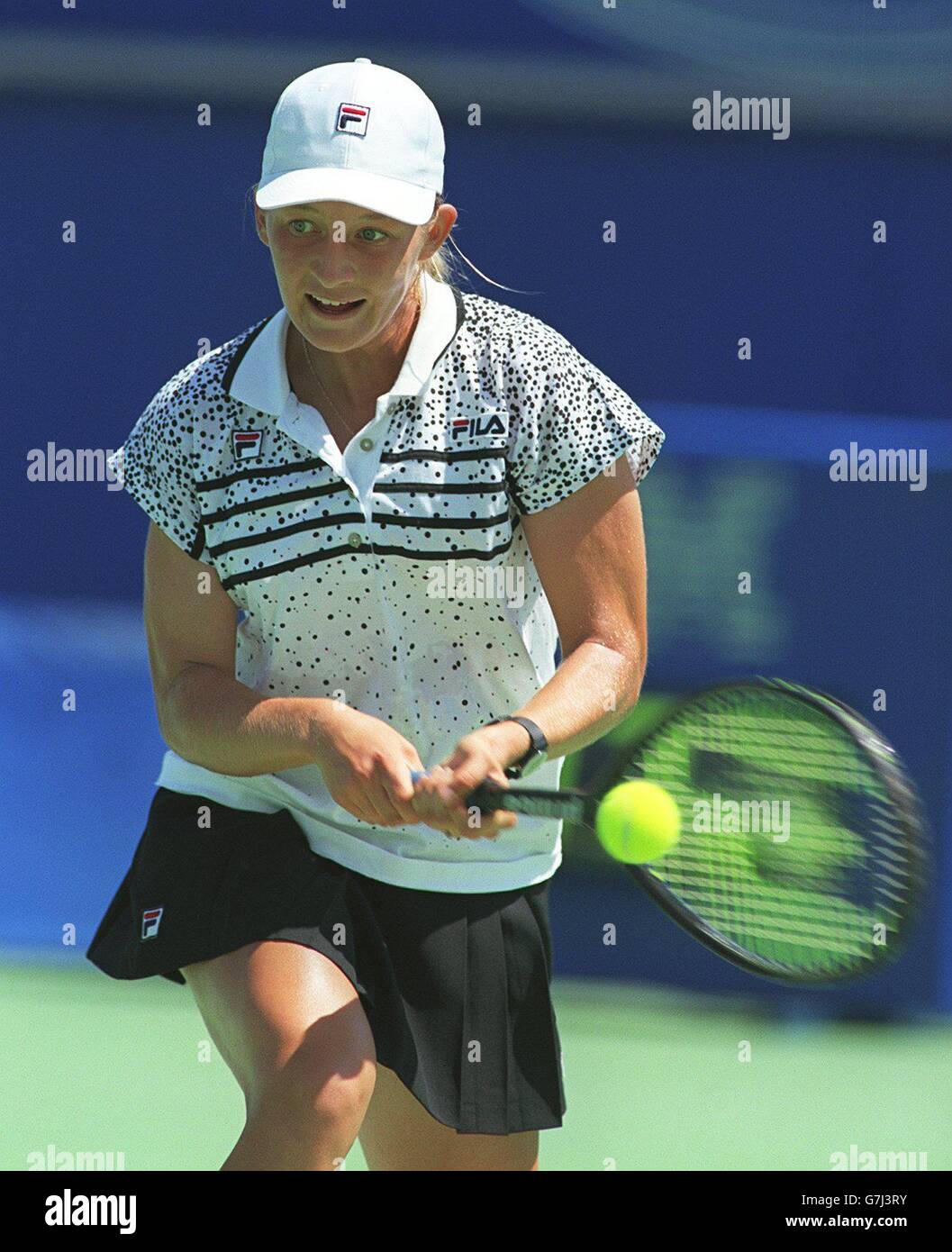 Tennis-Ford Australian Open. Mirjana Lucic, Croatia Stock Photo - Alamy