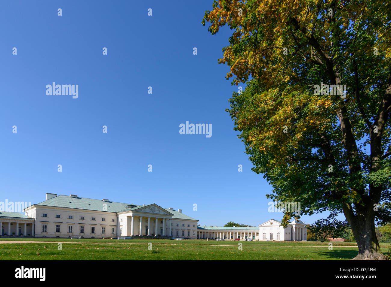 Kačina (Katschina) Palace, Nové Dvory (Neuhof), Czech Republic, Stredocesky, Mittelböhmen, Central Bohemia, Stock Photo