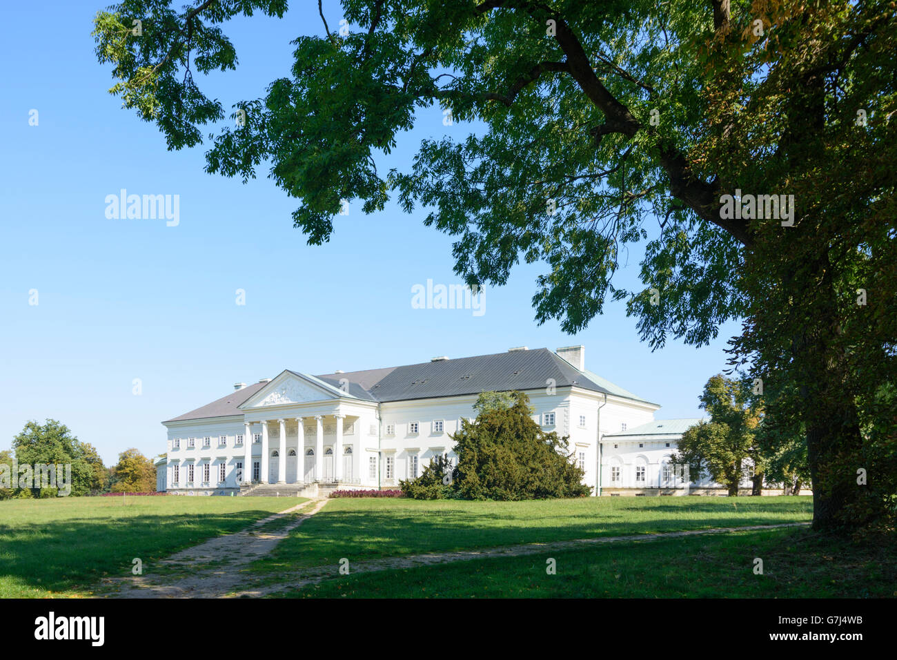 Kačina (Katschina) Palace, Nové Dvory (Neuhof), Czech Republic, Stredocesky, Mittelböhmen, Central Bohemia, Stock Photo