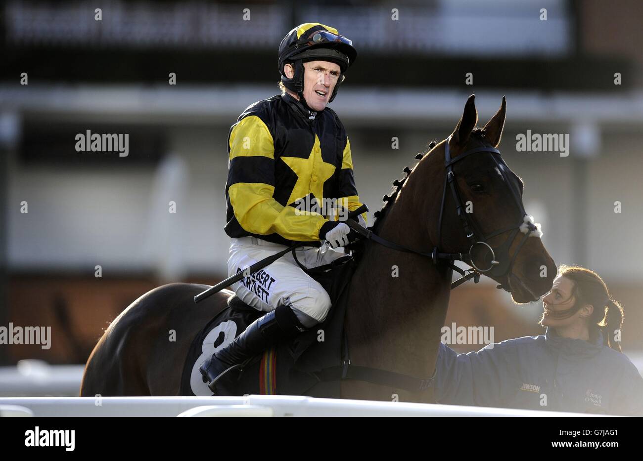 He leaves parade ring hi-res stock photography and images - Alamy