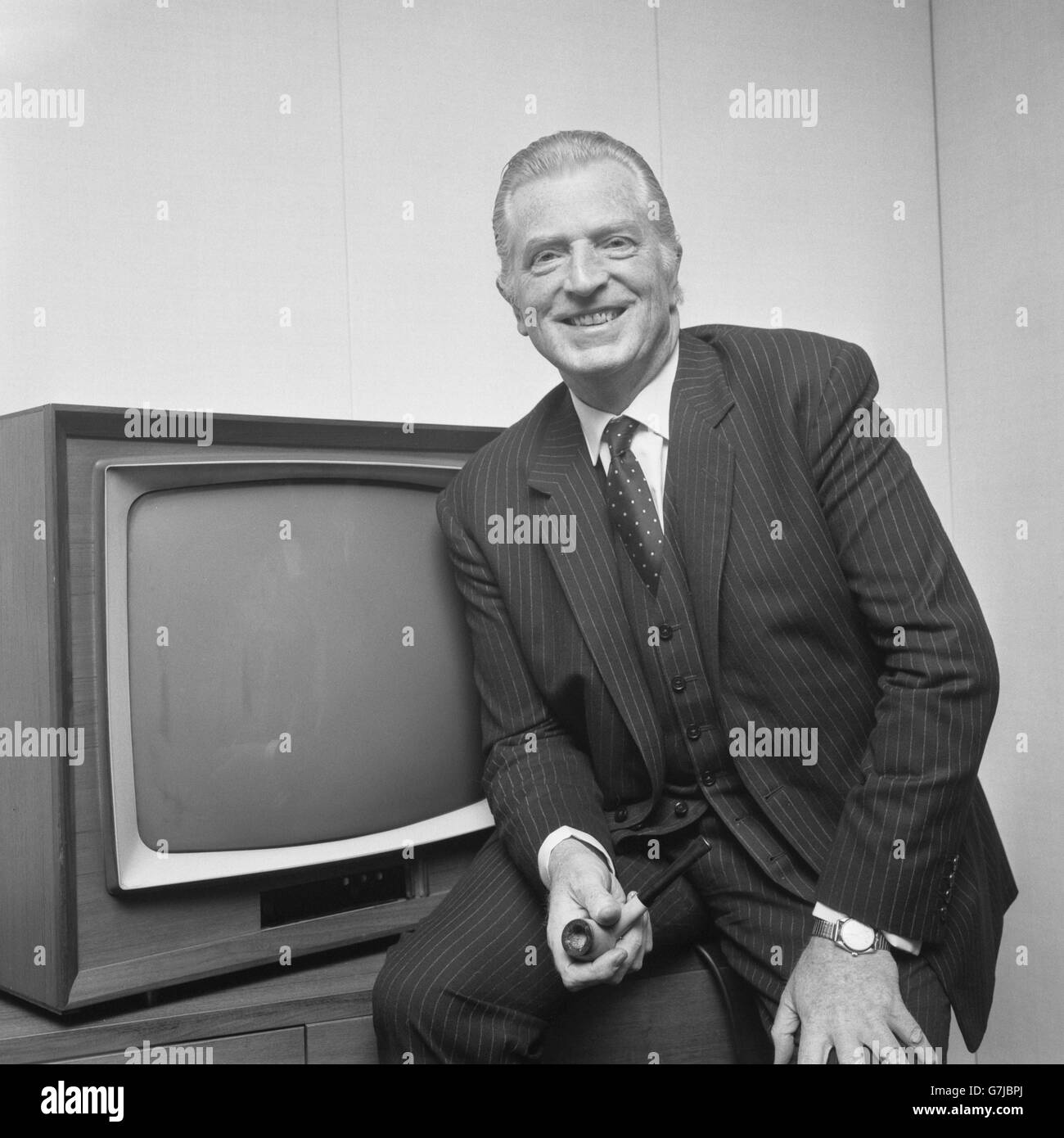 John Freeman, former British Ambassador to the United States, at a