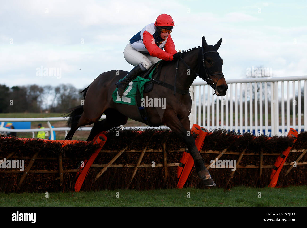 Horse Racing Coral Welsh Grand National Day Chepstow Stock Photo