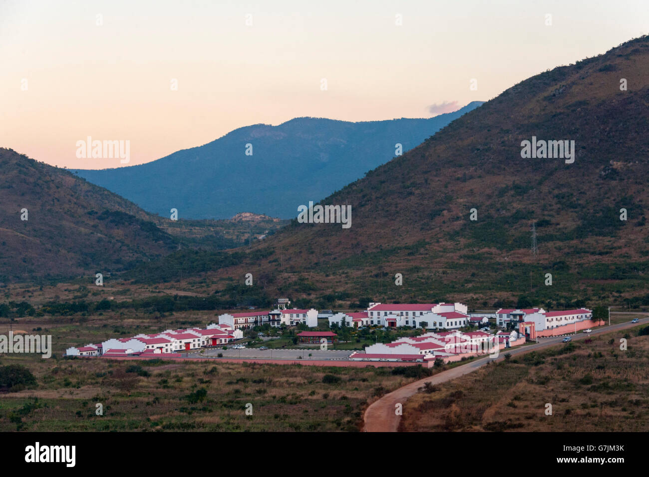 Aerial landscape of Zimbabwe Stock Photo - Alamy