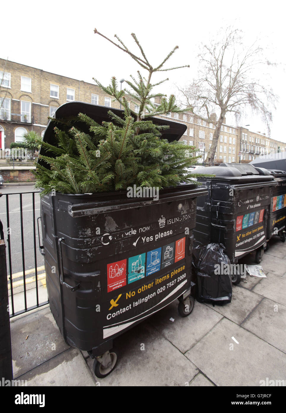 Islington recycling bin hires stock photography and images Alamy