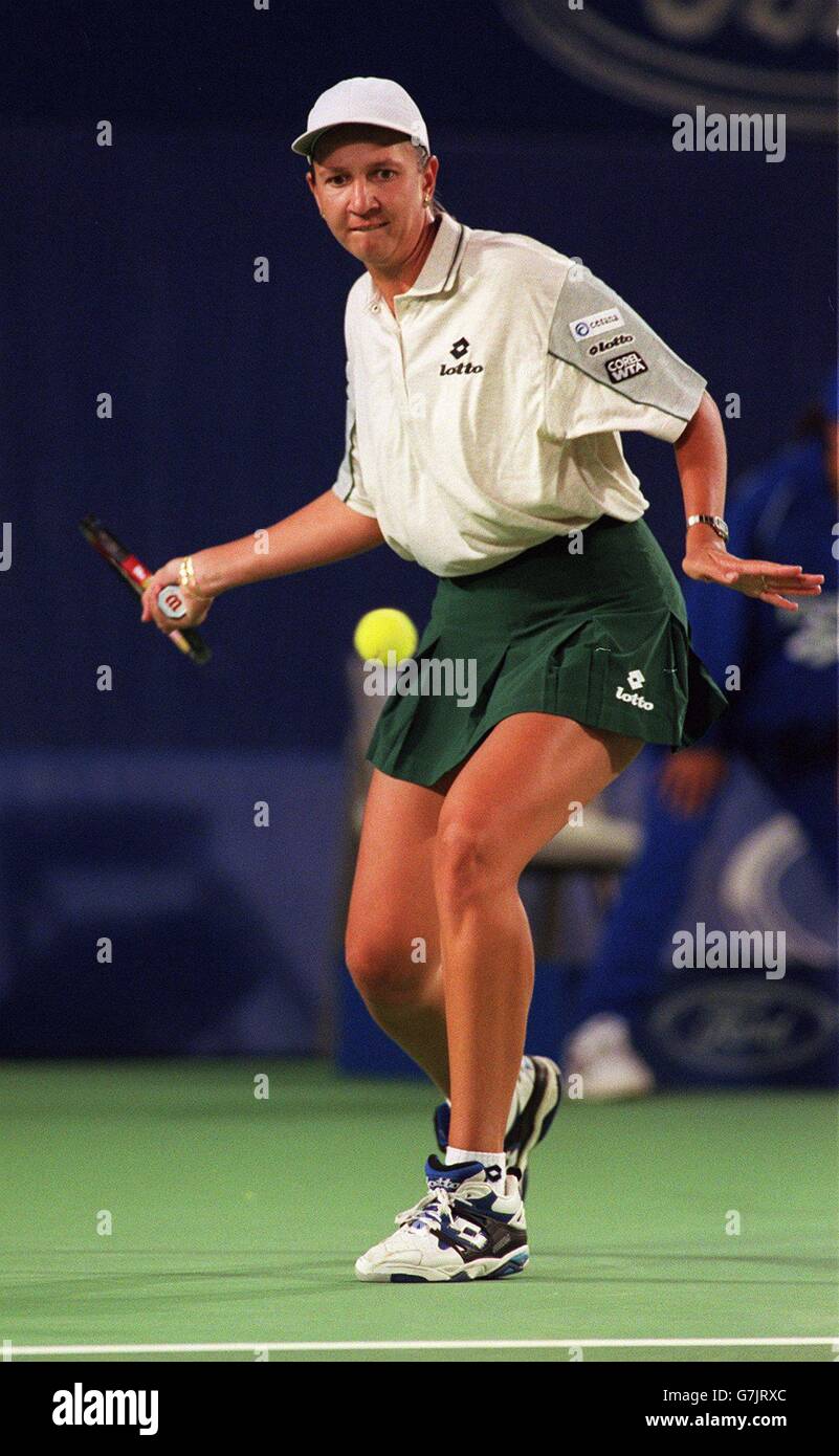 Tennis - Ford Australian Open. Irina Spirlea, Romania Stock Photo