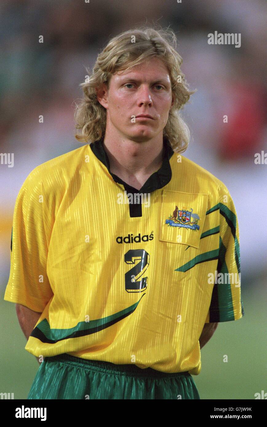International Soccer. Australia v New Zealand. Matthew Bingley