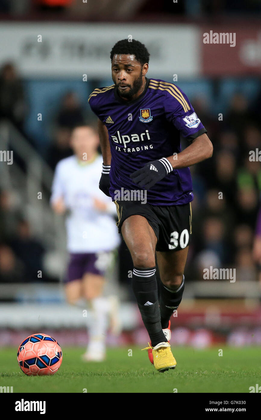 Soccer - FA Cup - Third Round - Replay - West Ham United v Everton - Upton Park. Alex Song, West Ham United Stock Photo