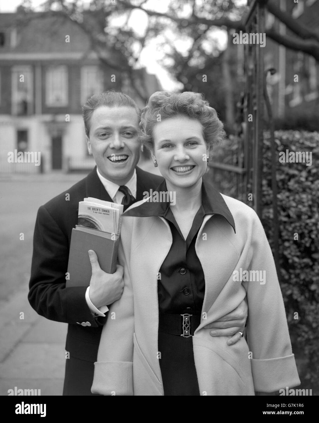 Entertainment - Richard Attenborough and Sheila Sim - Richmond, London Stock Photo