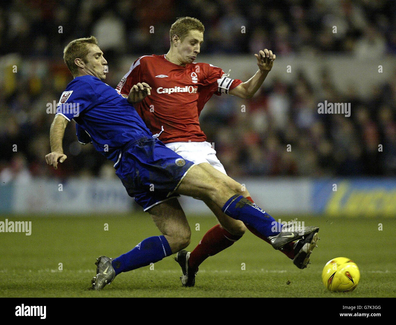 Coca Cola Championship - Leicester City v Nottingham Forest Stock Photo