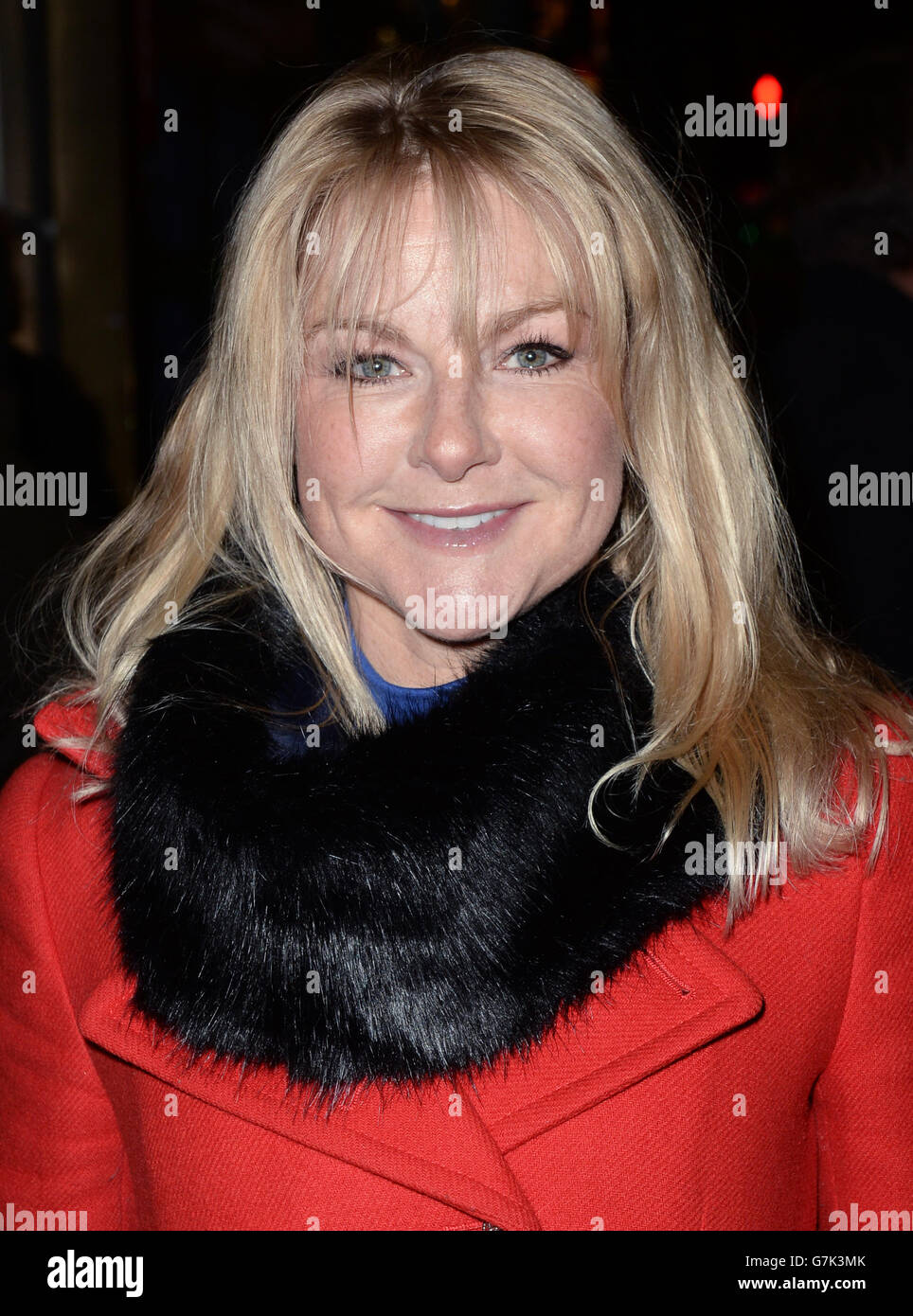 Sarah Hadland attends the press night for My Night with Reg at the