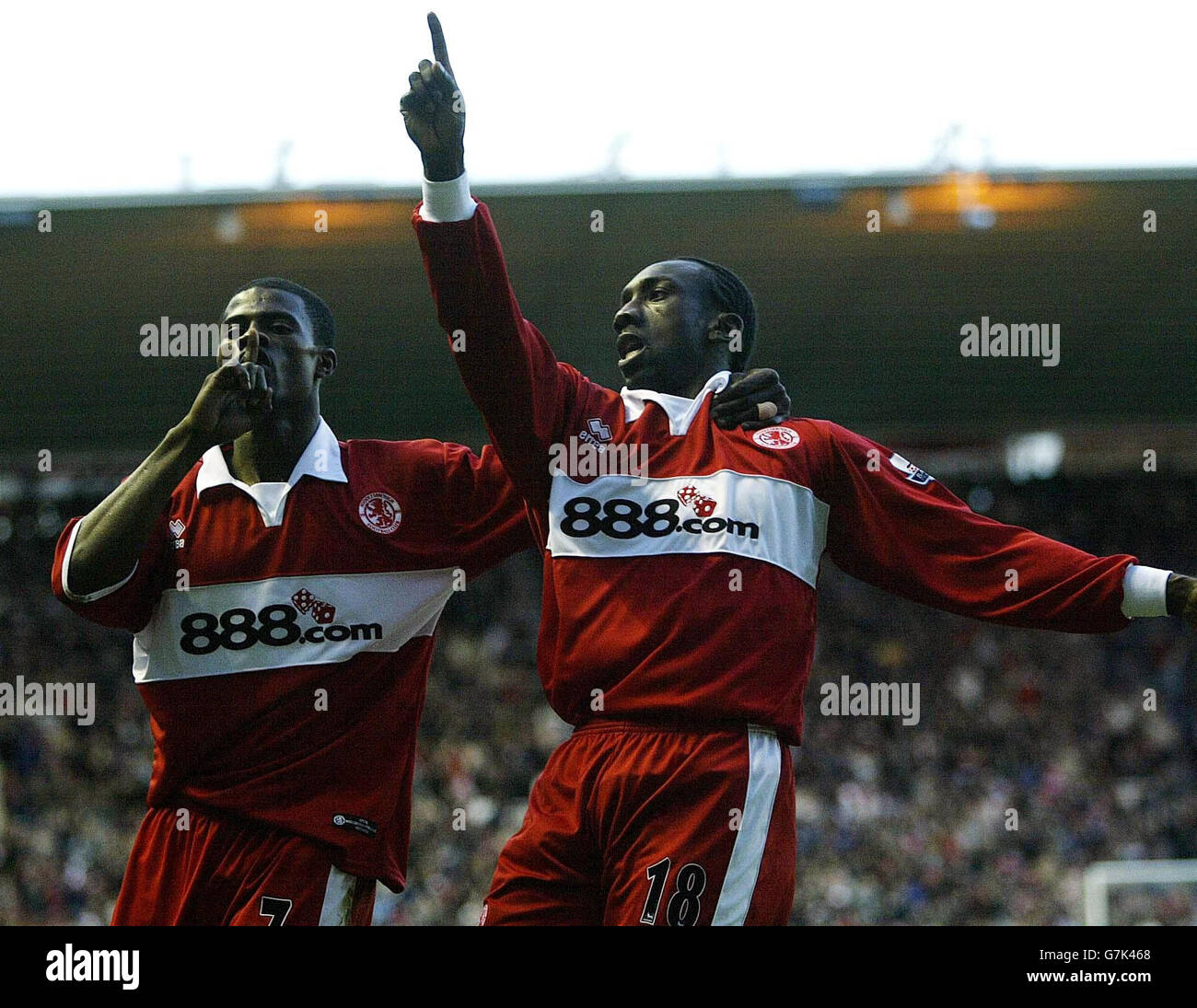 Middlesbrough v Aston Villa - Riverside Stadium Stock Photo