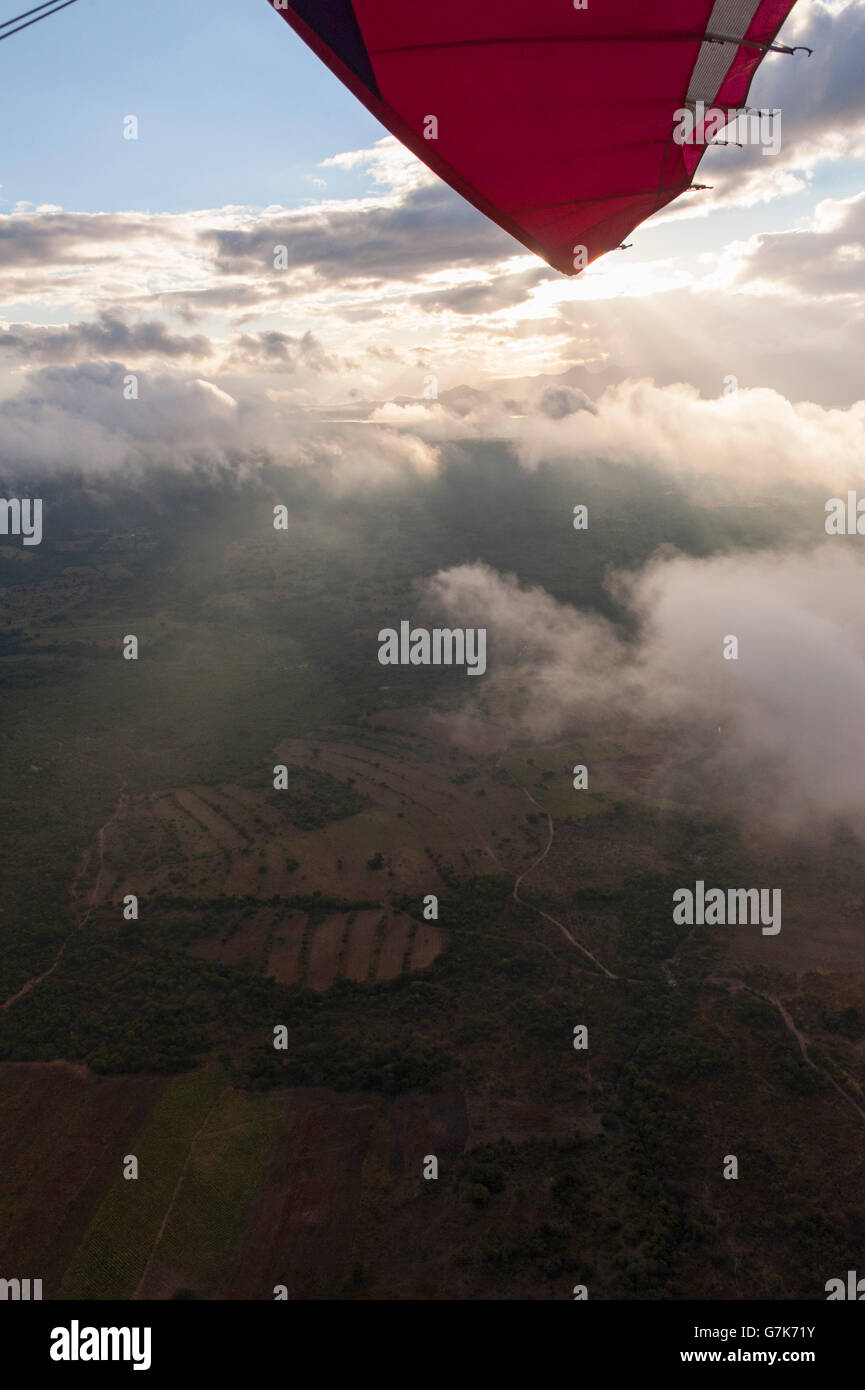 Aerial landscape of Zimbabwe Stock Photo - Alamy