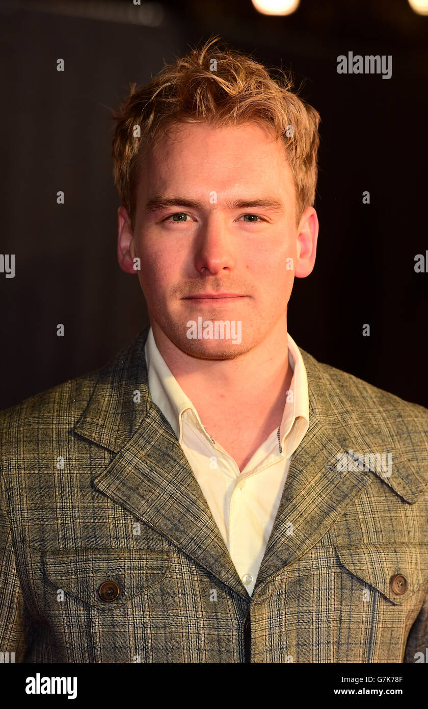 Nicholas banks attending the world premiere of kingsman hires stock